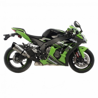 Leovince Factory S RVS Slip-on Einddemper met Euro4 Keuring Kawasaki ZX10R / RR 2016-2020